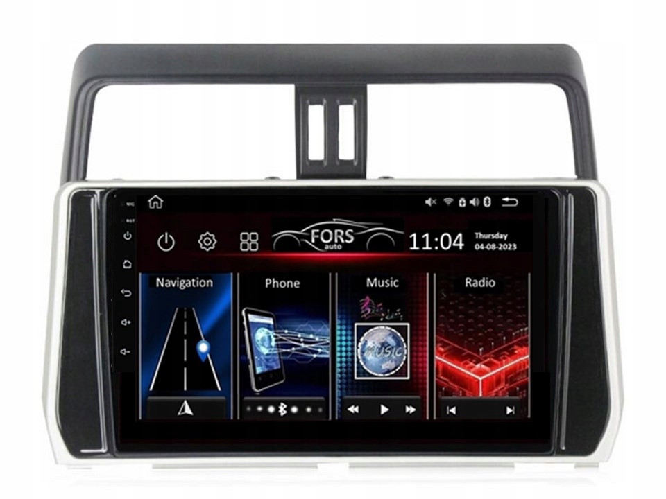 Android rádio FS1-Lite Toyota Prado 2017-2020