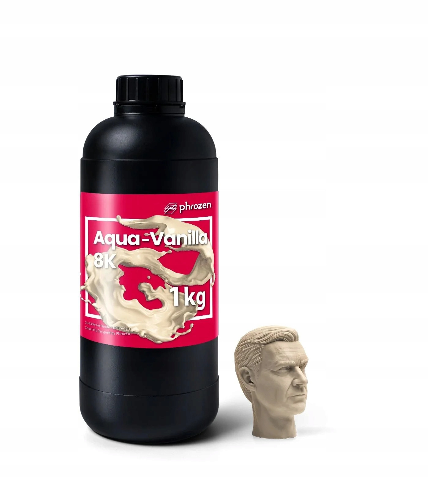 Phrozen pryskyřice Aqua 8K Vanilla 1 kg – vysoká přesnost