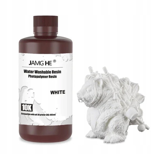 Vodou omyvatelná pryskyřice bílá Jamghe 1kg 10K
