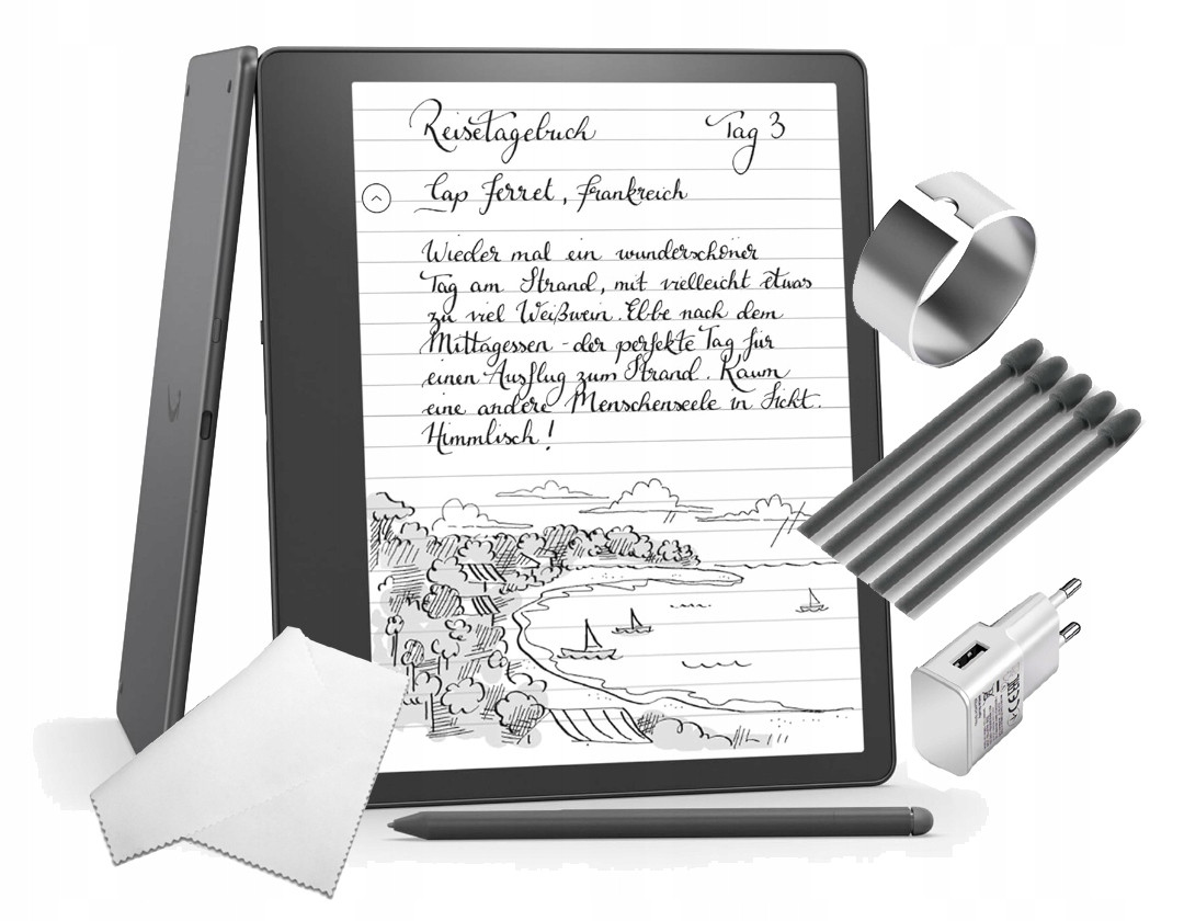 Ebook Zápisník Čtečka Kindle Scribe Basic Pen 16GB 10.2'' Doplňky