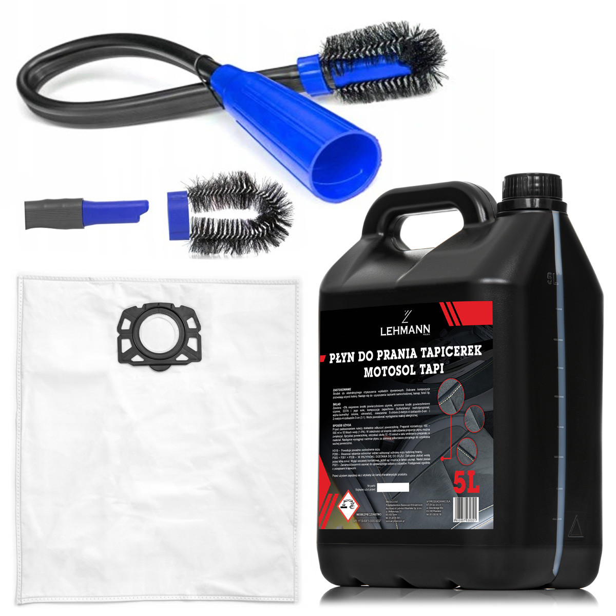 Tekutý prací prostředek na koberce Ssawka Úzký sáček Superwash