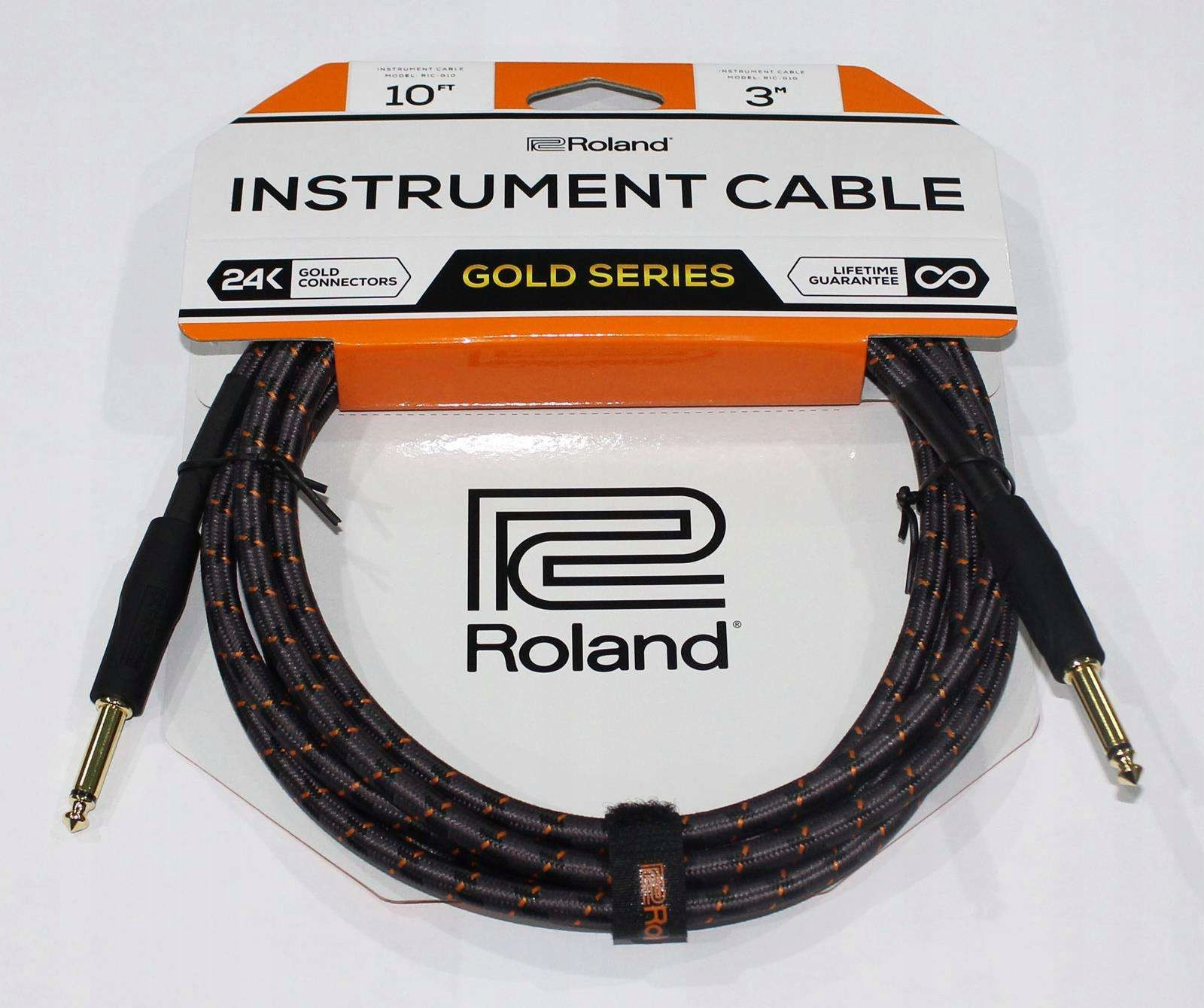 Roland RIC-G10 kabel jack/jack 6,3 mm mono 3 m
