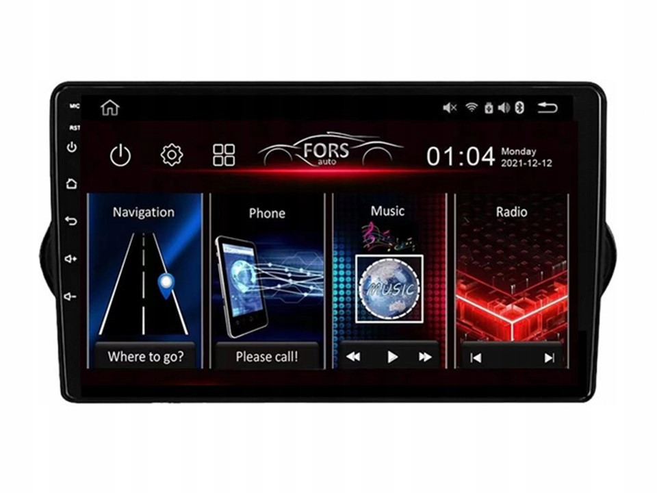 Android rádio FS-Max4 Fiat Tipo/Egea 16-20 4/32 CarPlay Android Auto 8-core