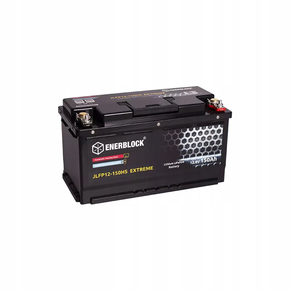 Akumulátor LiFePO4 Bms 12V 150Ah Pro Lodní Kamper Ups