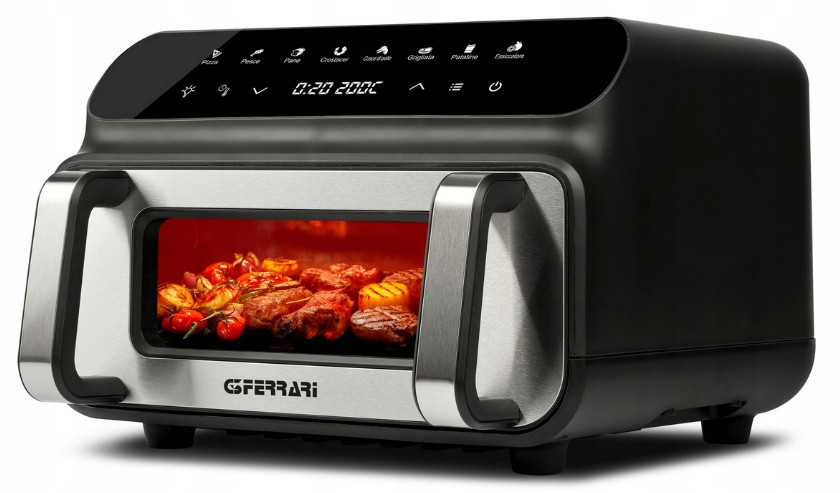 Fritéza Bez Tuku Air Fryer Gril Sušička 10L 2000W G3FERRARI Bbq