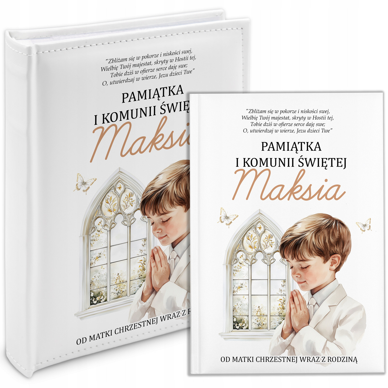 Sada Album Bible Dárek Svaté Přijímání Pro Chlapce Od Kmotry