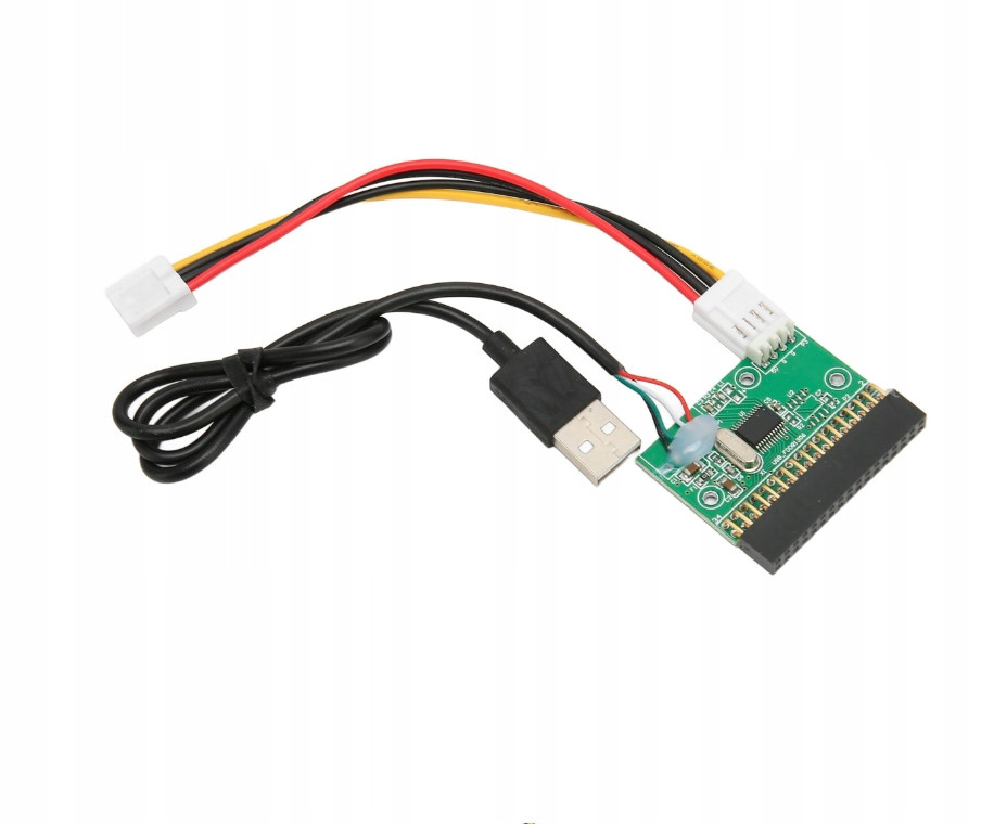Adaptér Disketové Stanice 3.5 1.44 Konvertor Fdd To Na Usb Disketovou Stanici