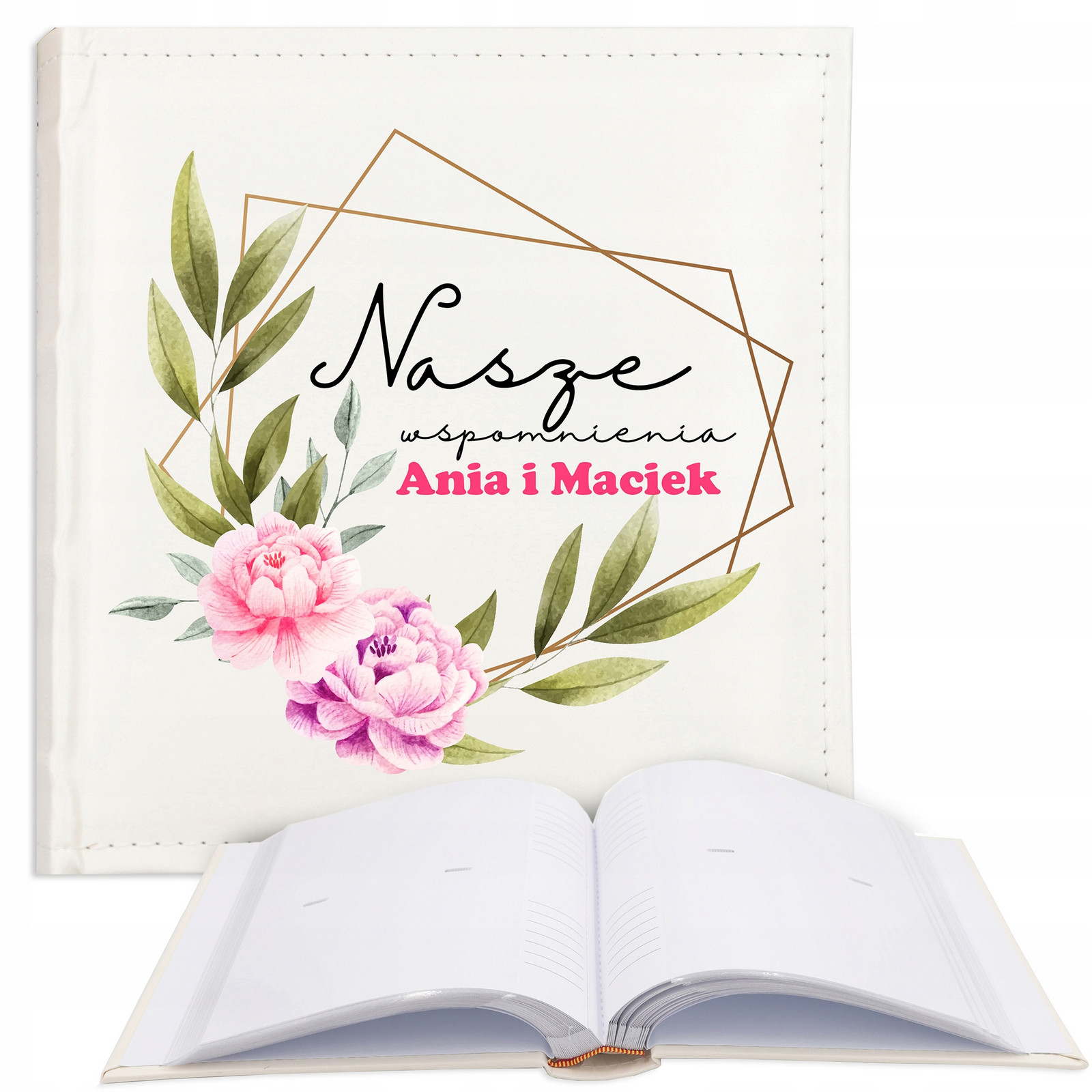 Album Kůže dárek K Výročí Svatby Vzory Jméno