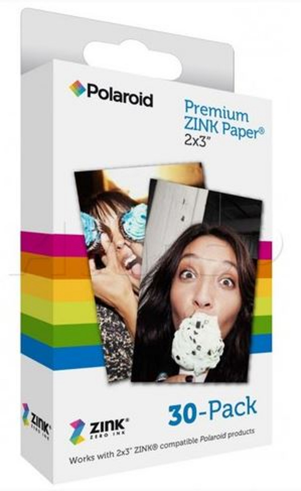 Polaroid Zink Zero Ink Papír pro tiskárnu Polaroid Hi-Print 2x3 30 fotografií