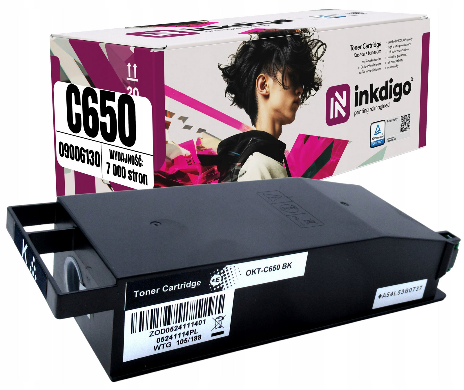 Náhradní Toner 09006130 Pro Oki C650 C650dn