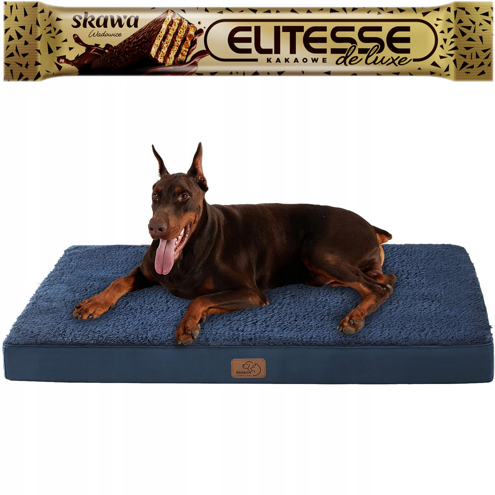 Pelíšek Bedsure ortopedické, stabilita a pohodlí pro psy velkých plemen psů