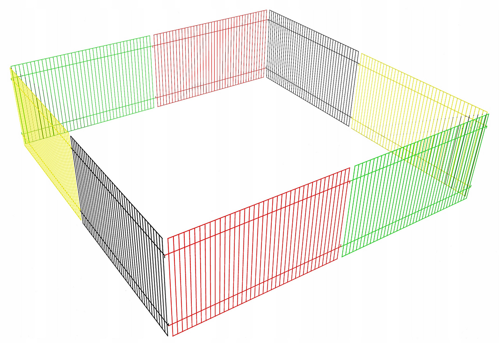 Klec Kotec Modulární domek výběh Pro Morče Křečka Hlodavce