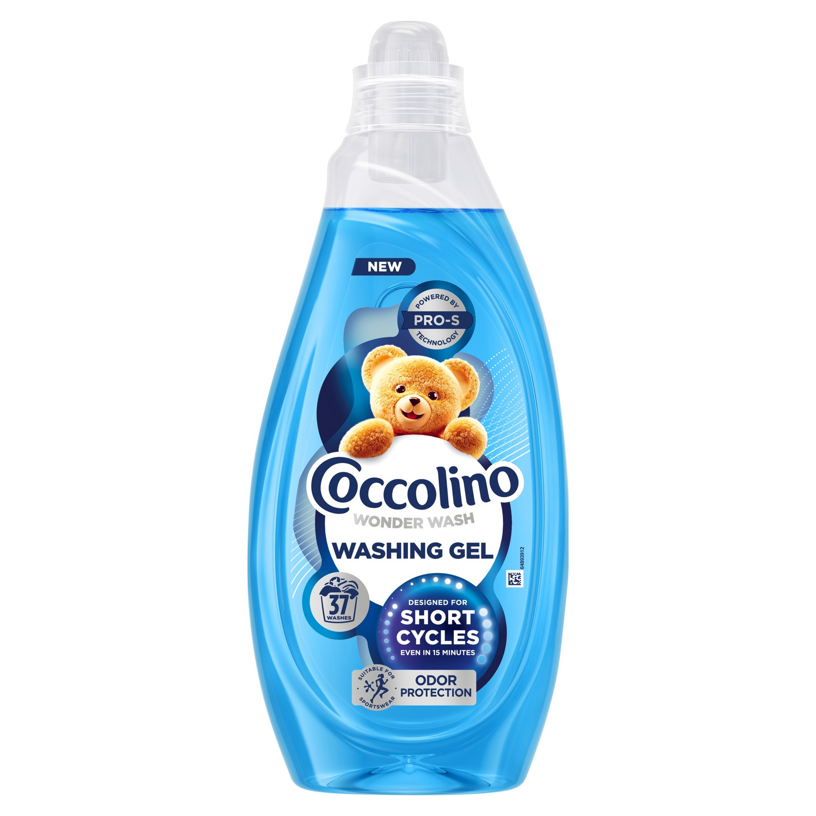 Coccolino Wonderwash Odor Protection pro praní v nízkých cyklech 37p