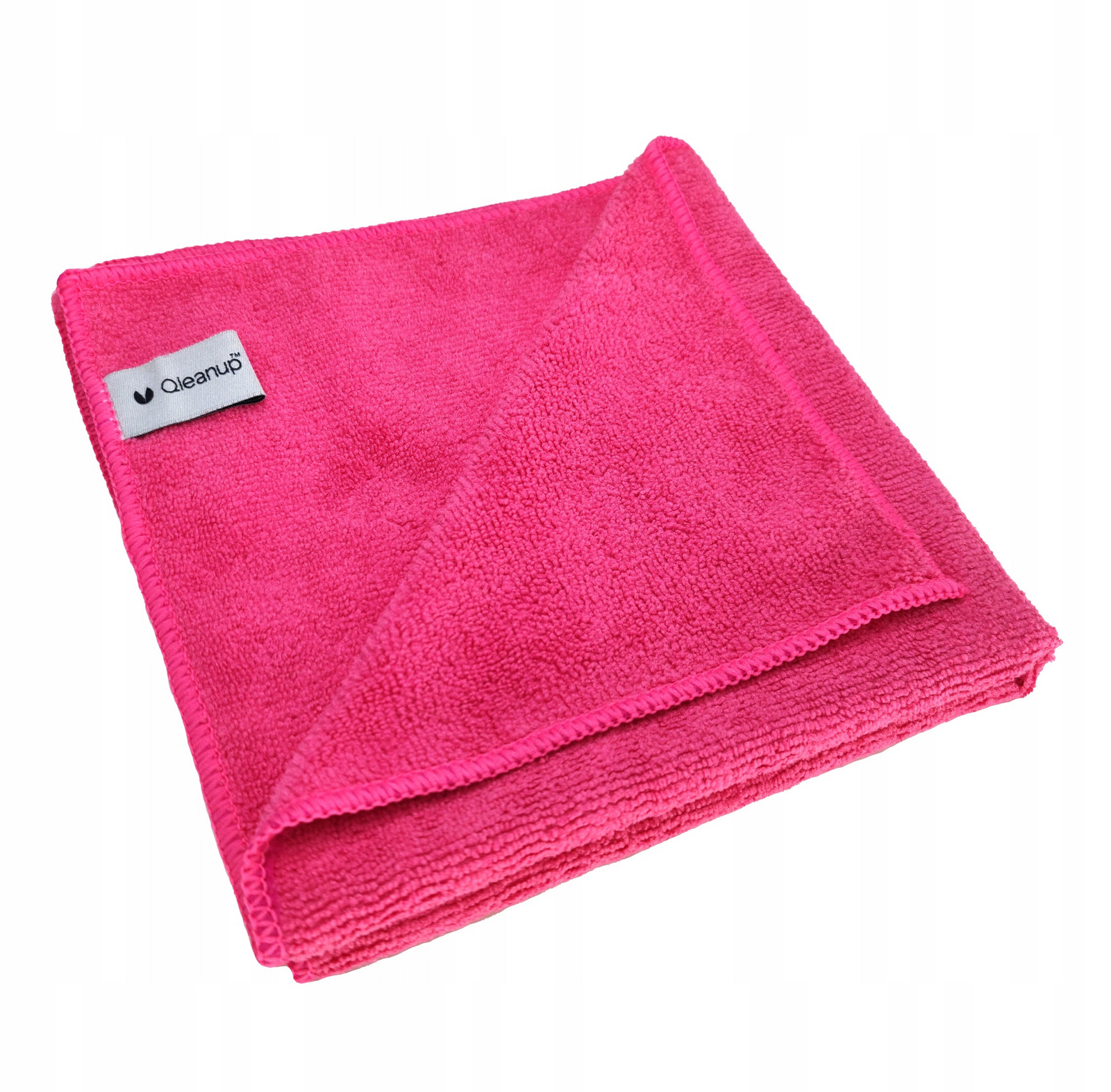 Qleanup Mikrofázové utěrky Opti červená 10 kusů