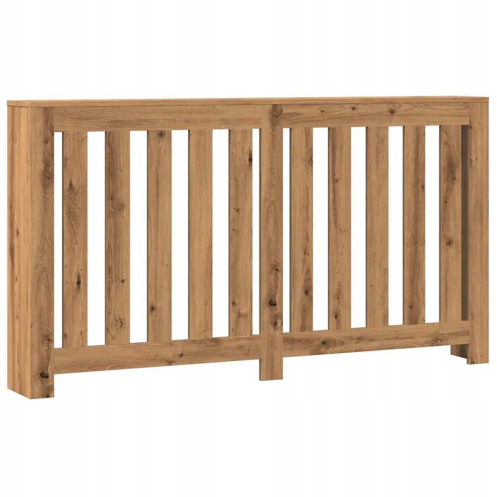 Kryt na radiátor, dub artisan, 149 x 20 x 82 cm