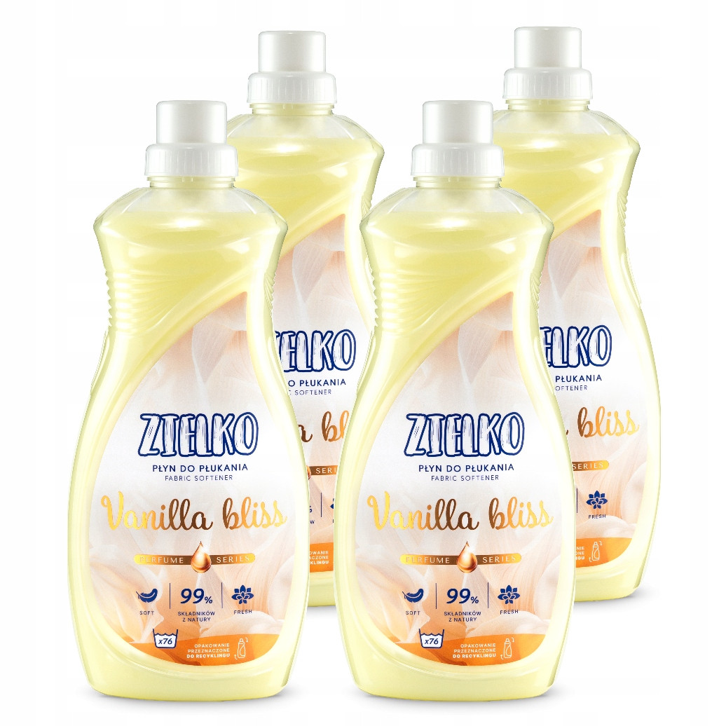 Zielko Sada Tekutá aviváž Vanilla Bliss 4x1520 ml (3+1)
