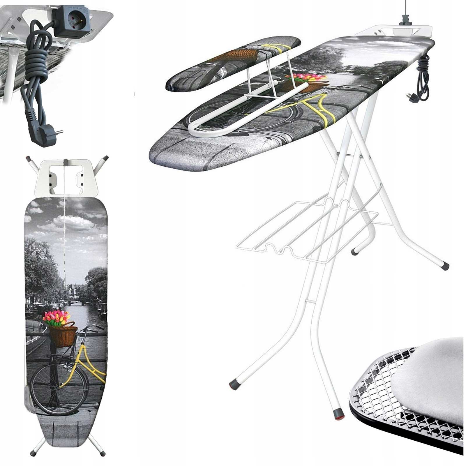 Žehlicí Prkno S Rukávníkem Prodlužovací Anténa Police Na Žehlička