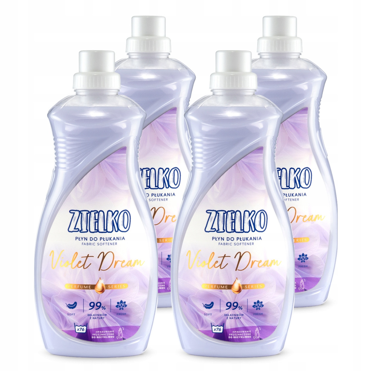 Zielko Sada Tekutá aviváž Violet Dream 4x1520 ml (3+1)