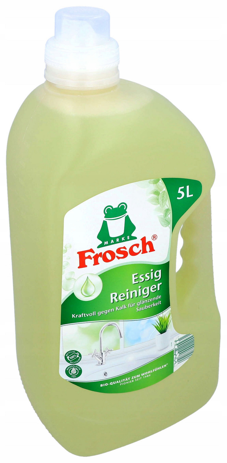 Frosch čisticí prostředek do koupelny Kuchyňská sprcha 5 l s ekologickým octem