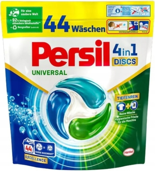 Persil Discs Universal kapsle na praní 4v1 Univerzální 44 kapsle