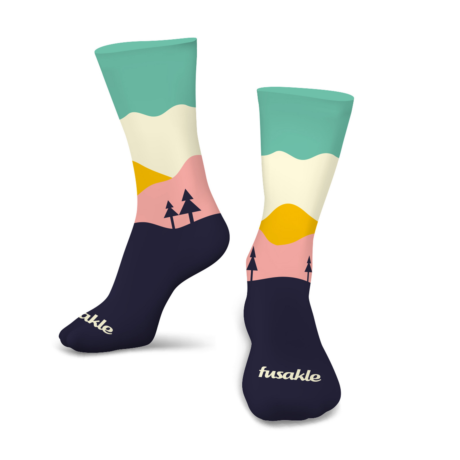 Ponožky Malebná krajina