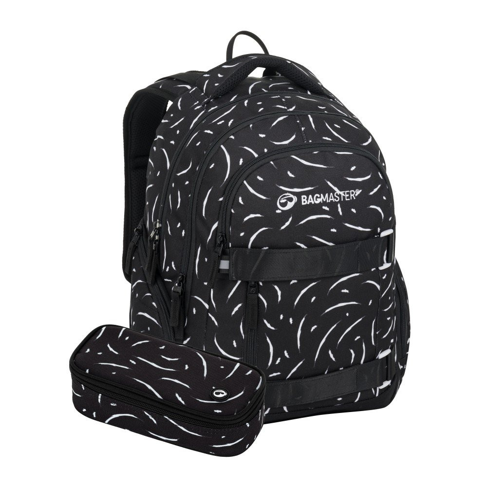 bagmaster NOMAD 25 A studentský set – černo-bílý
