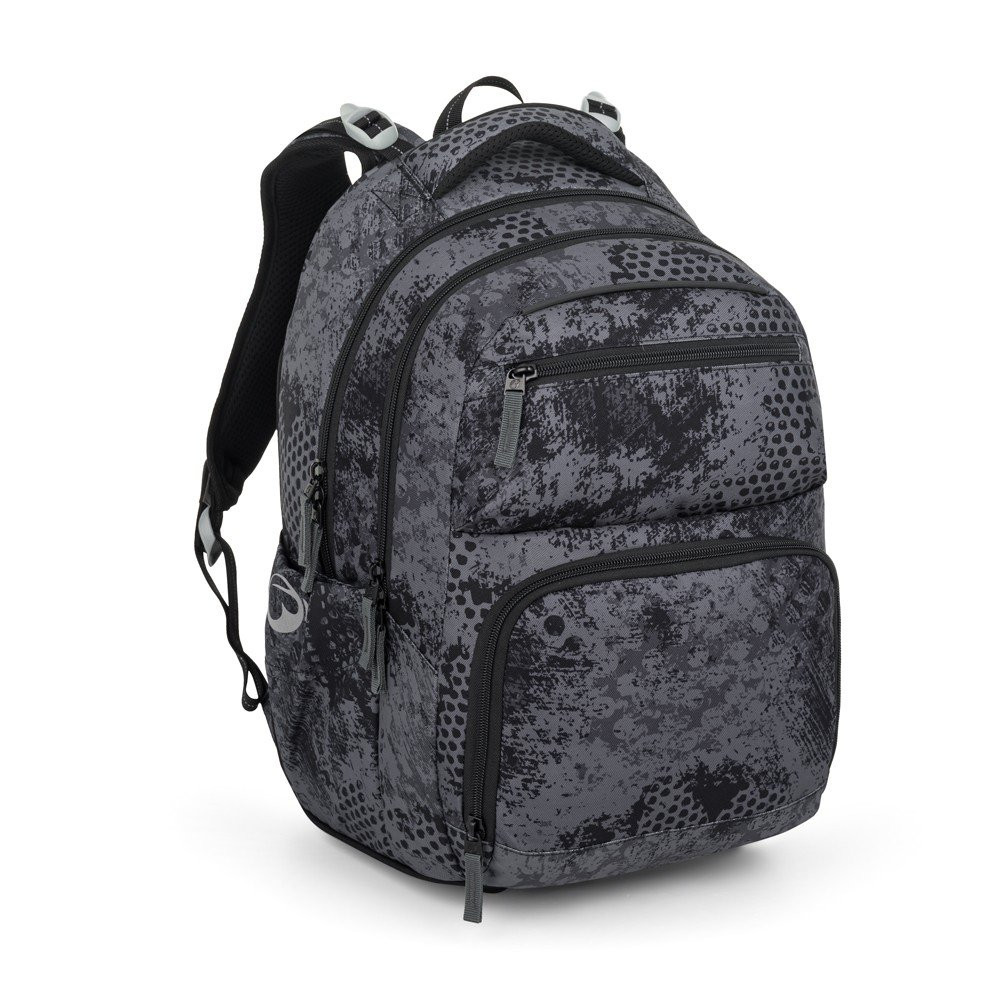 bagmaster ZIPSTER 25 B školní batoh – šedý