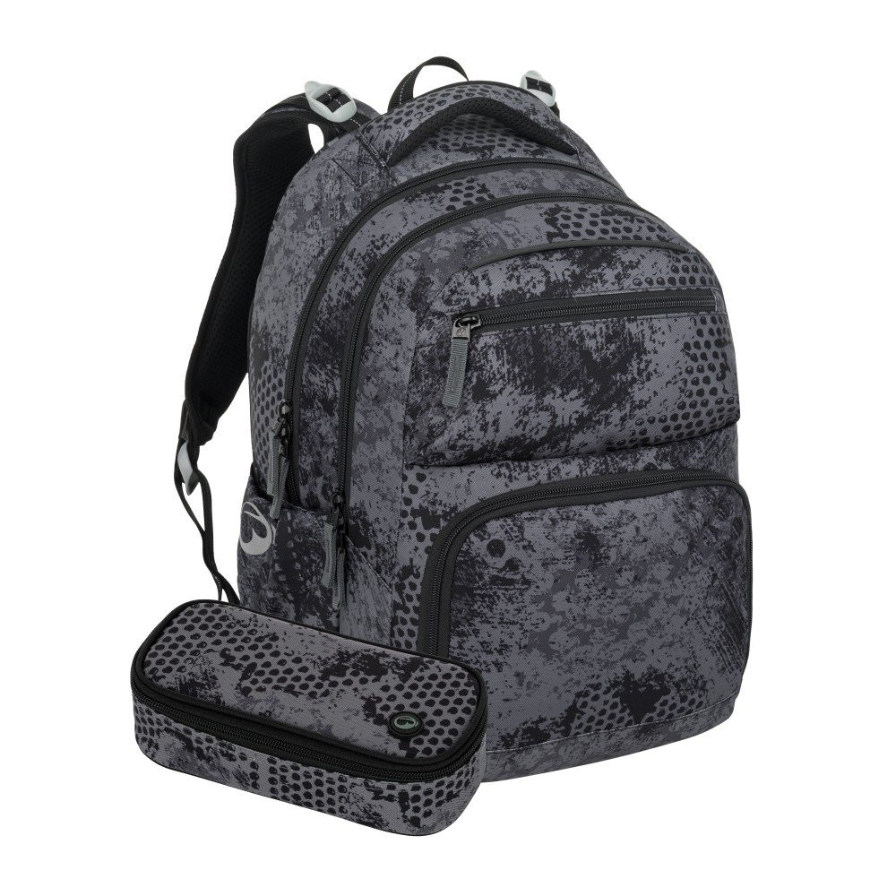 bagmaster ZIPSTER 25 B studentský set – šedý