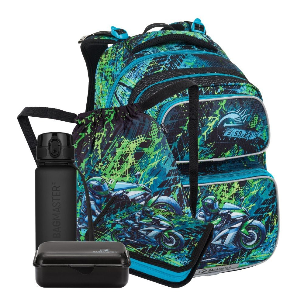 Bagmaster DOPI 25 A velký školní set pro prvňáčky – motorka