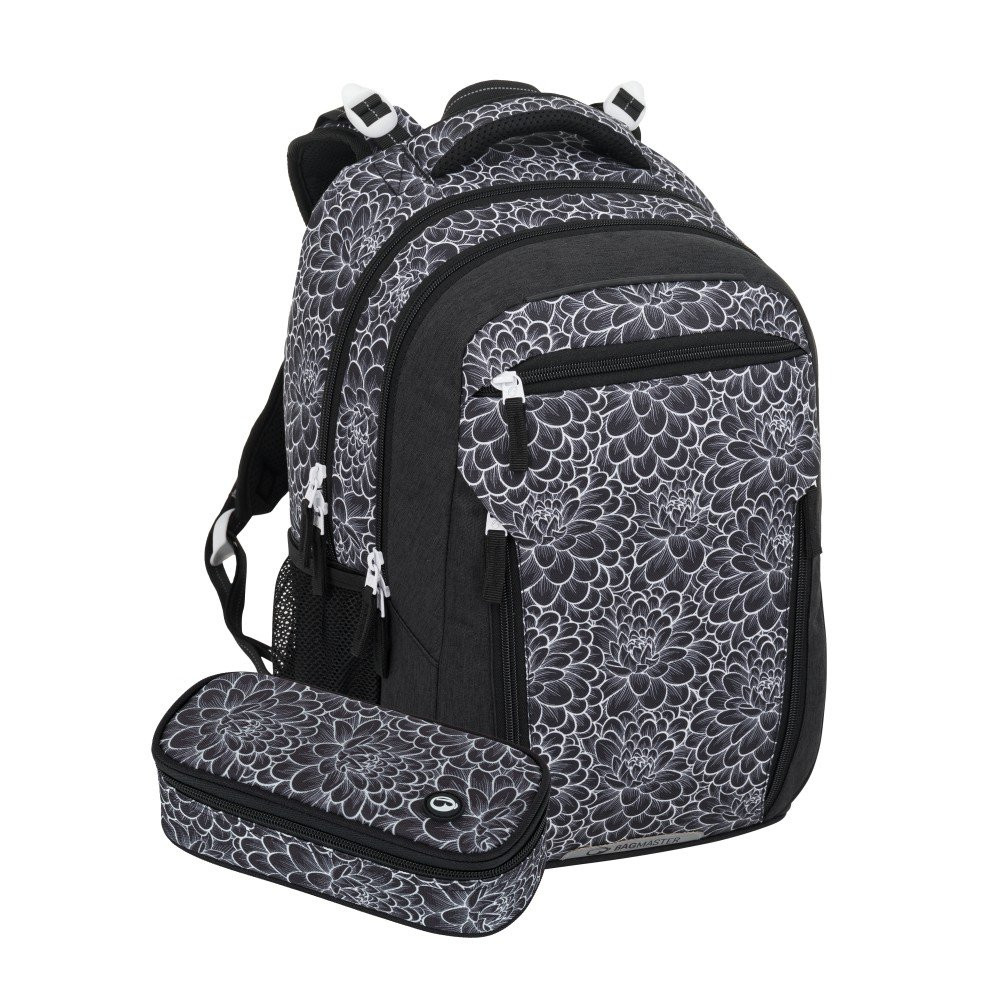 Bagmaster PORTO 25 A studentský set – černo-bílý