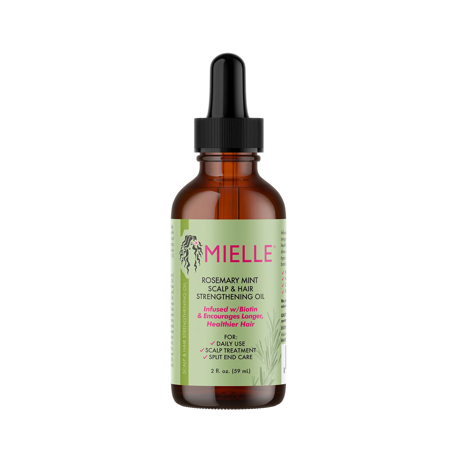 Mielle Posilující olej na vlasy a pokožku hlavy Rosemary Mint (Scalp & Hair Strengthening Oil) 59 ml