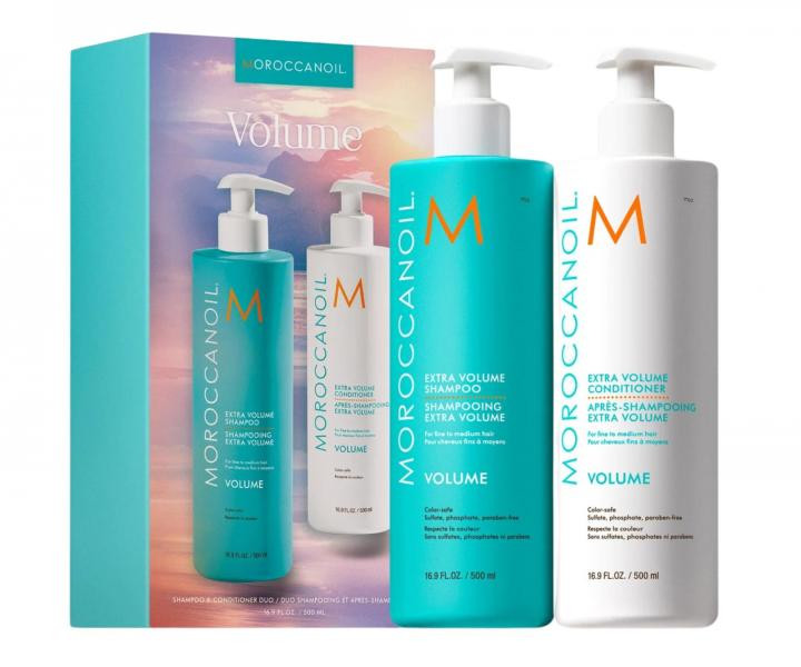 Moroccanoil Dárková sada vlasové péče Volume Duo
