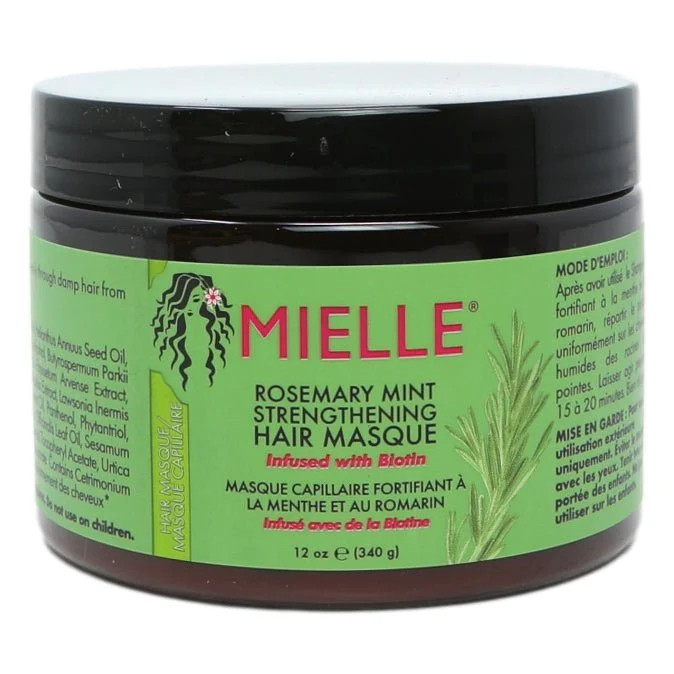 Mielle Posilující vlasová maska Rosemary Mint (Strengthening Hair Masque) 340 g 340 g