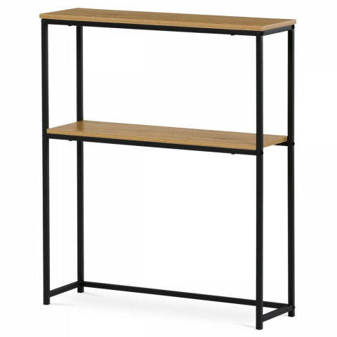 Konzolový stolek s policí, 70x20x82 cm, dekor dikový dub CT-G1082 OAK CT-G1082 OAK Autronic