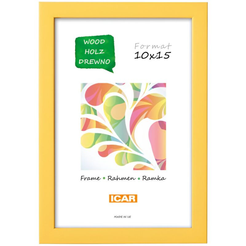 CODEX PINIA 10x15, dřevo, 18 Žlutá