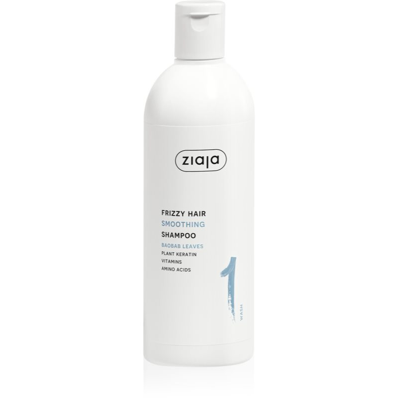 Ziaja Plant Essentials Baobab Leaves vyhlazující šampon pro kudrnaté vlasy 400 ml