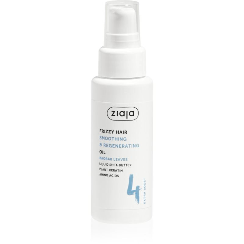 Ziaja Plant Essentials Baobab Leaves vyhlazující olej pro kudrnaté vlasy 50 ml