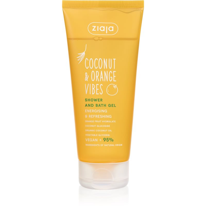 Ziaja Coconut & Orange Vibes sprchový a koupelový gel 200 ml