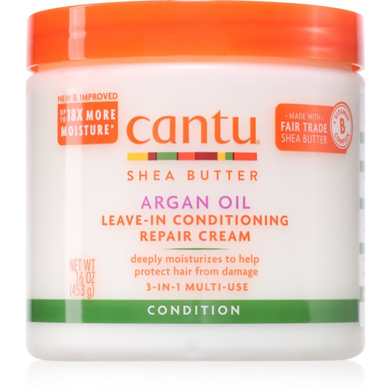 CANTU Shea Butter Leav-In Cond Cream vlasový krémový kondicionér 453 g