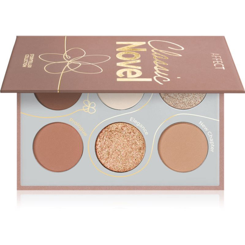 Affect Storyteller Colletion Classic Novel paletka očních stínů 6x2 g