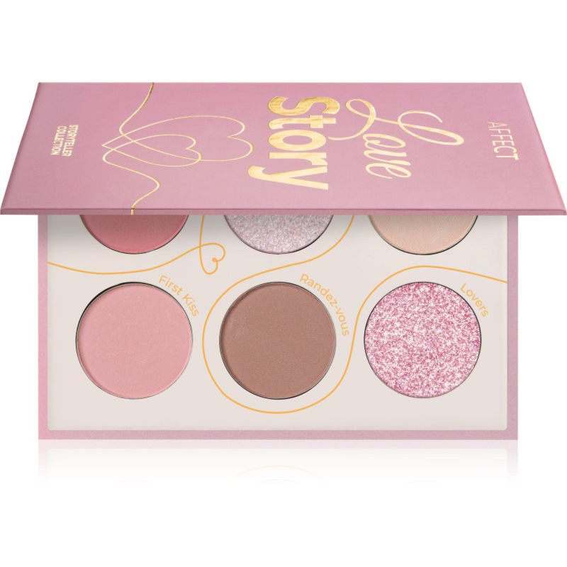 Affect Storyteller Colletion Love Story paletka očních stínů 6x2 g