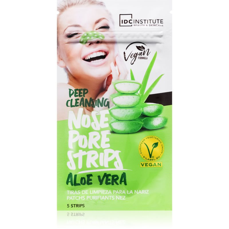 IDC Institute Aloe Vera čisticí pásky na nos 5 ks