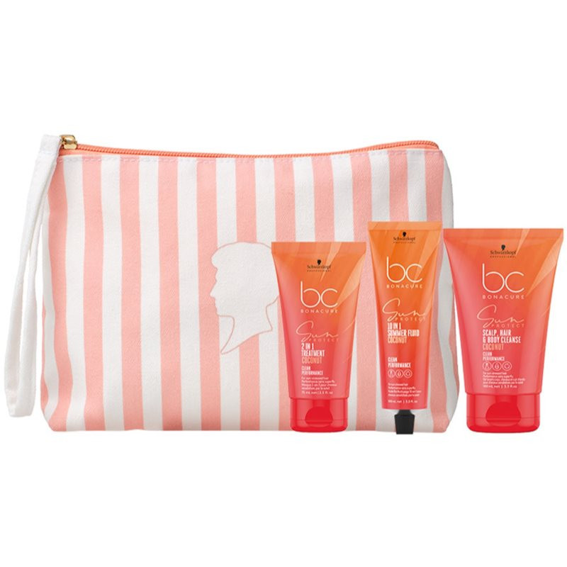 Schwarzkopf Professional BC Bonacure Sun Protect Sun Pouch cestovní sada na vlasy