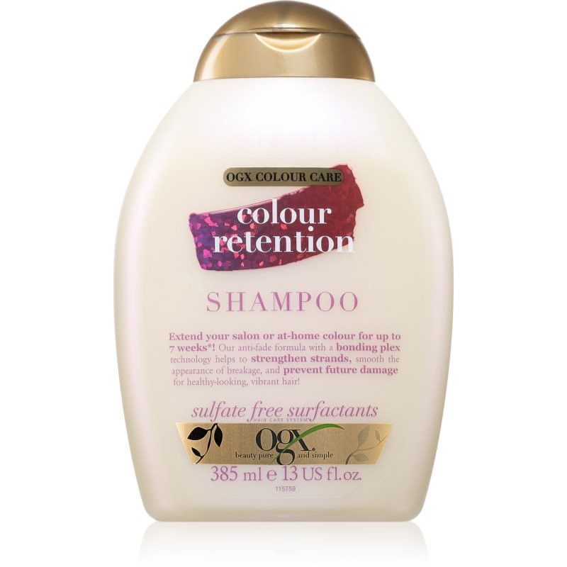 OGX Colour Care Shampoo šampon pro barvené vlasy 385 ml