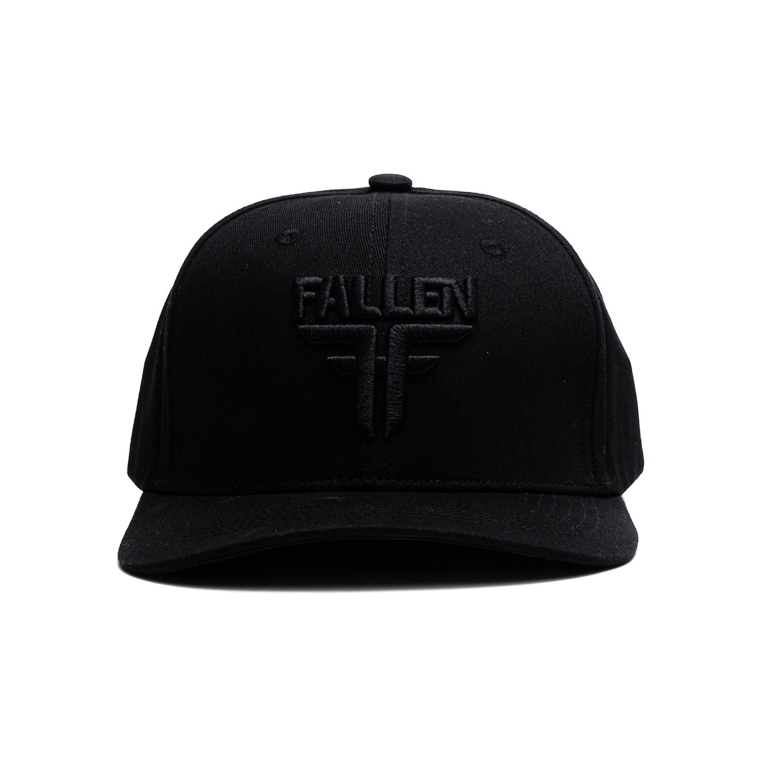 kšiltovka FALLEN - Insignia Curve Black Black (BLACK BLACK)