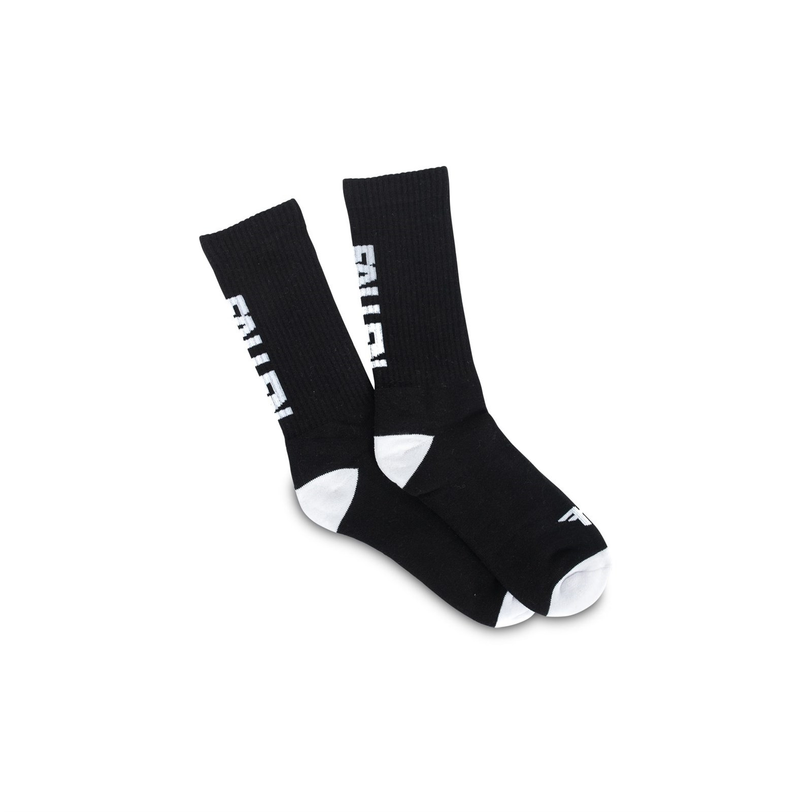 ponožky FALLEN - Back Logo Sock Black White (BLACK WHITE)