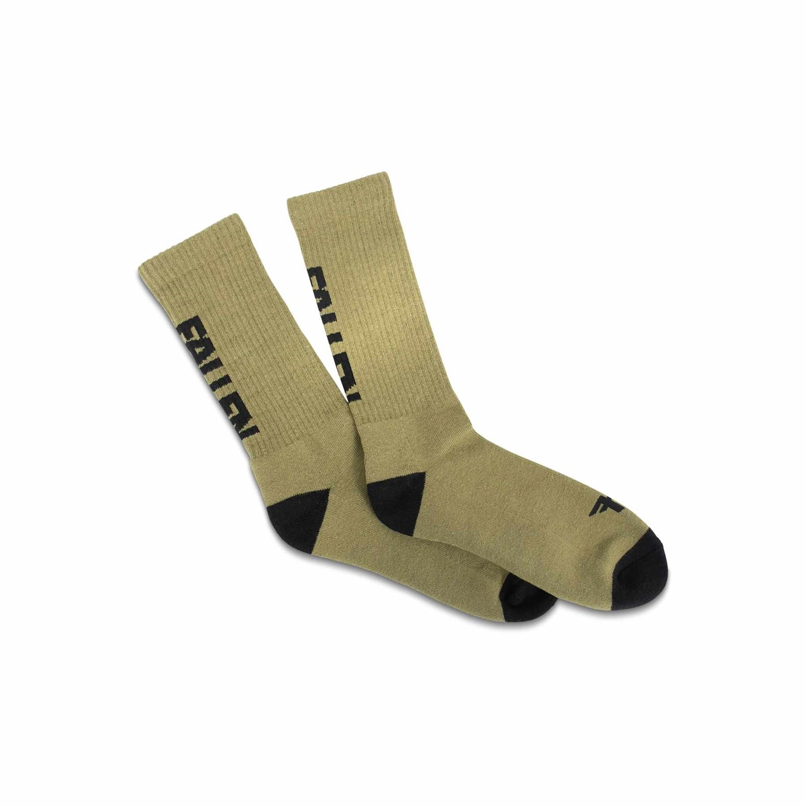 ponožky FALLEN - Back Logo Sock Green Melee Black (GREEN MELEE BLACK)