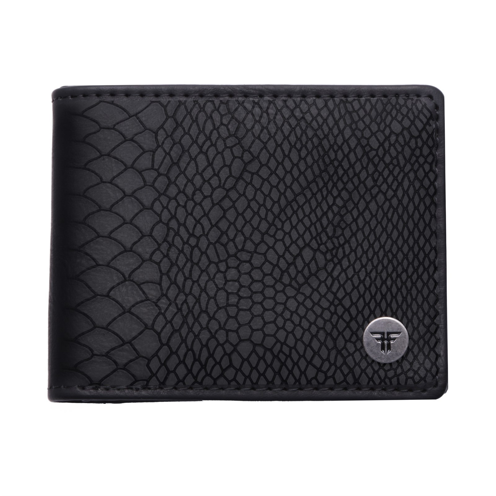 peněženka FALLEN - Snakeskin Wallet Black Black (BLACK BLACK)