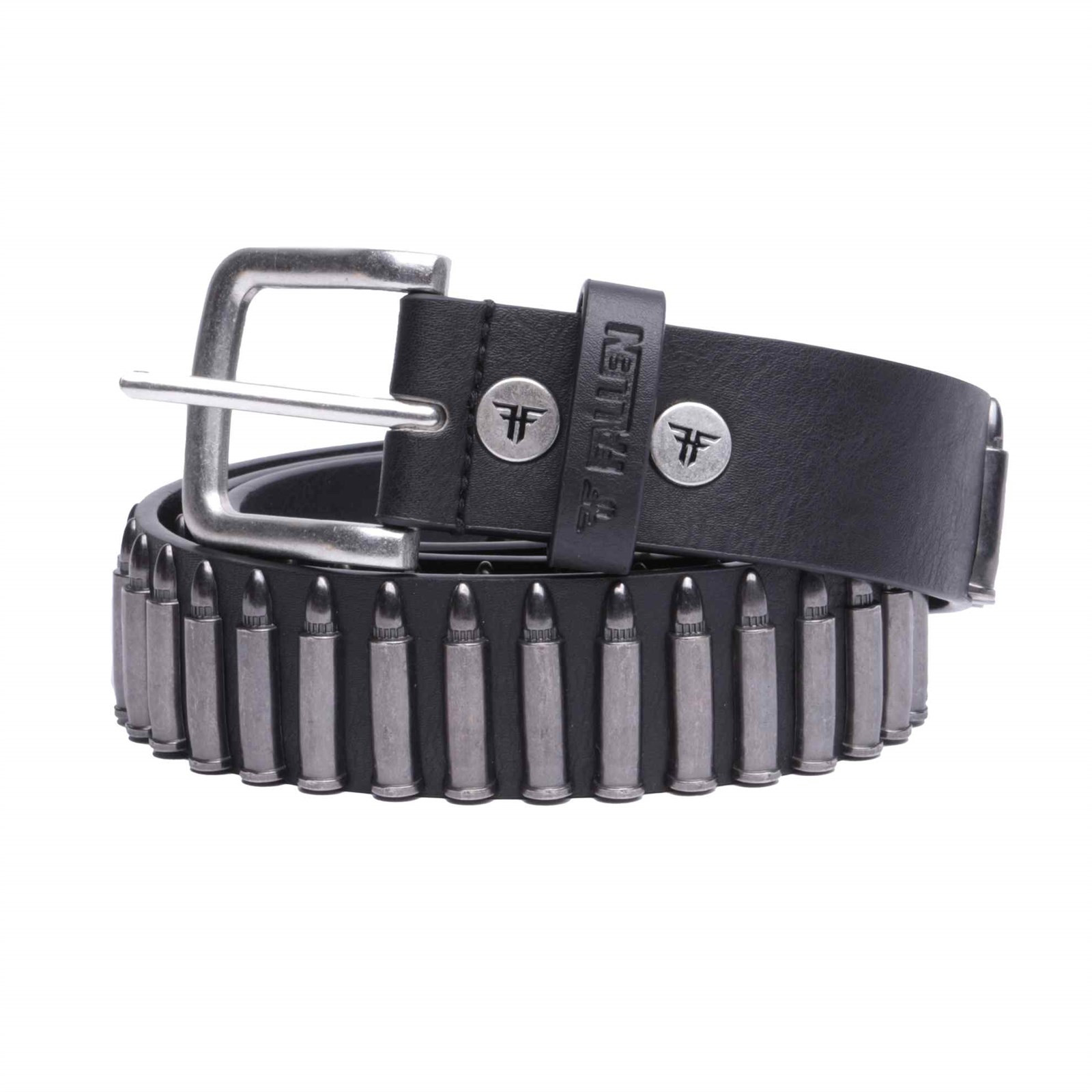 pásek FALLEN - Bullet Belt Black Silver (BLACK SILVER)