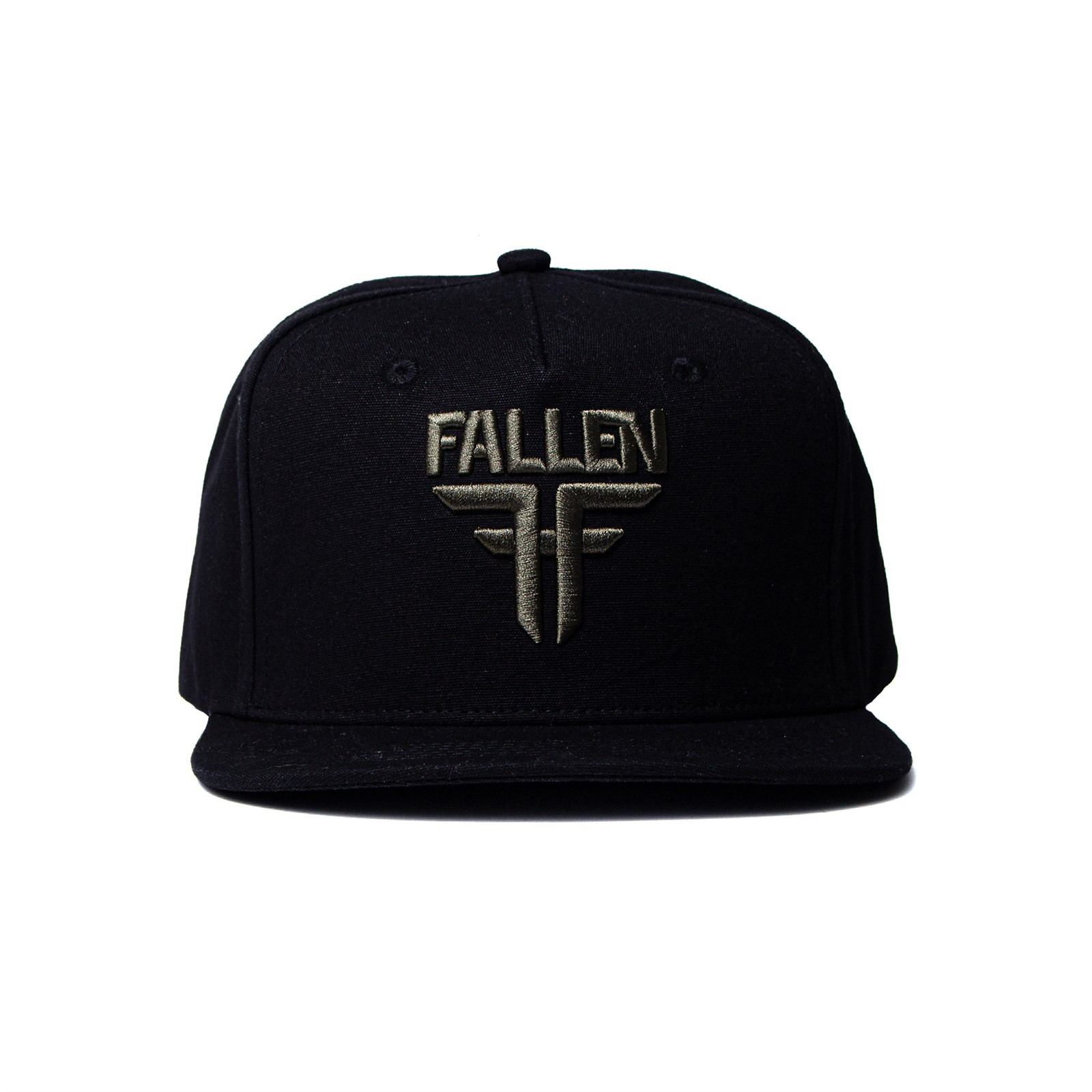 kšiltovka FALLEN - Insignia Flat Black Green (BLACK GREEN)